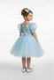 Girl's graduation tutu ball gown dress with sleeves - special occasion - 2