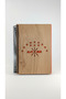 Adige Circassian Flag Cut Wooden Cover Notebook, Diary, Memory book, Agenda, Caucasian - 2