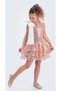 Girl's sequin sleeveless evening dress for parties and graduations - special occasion sequin fabric