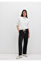 Black Trousers with Lace-Up Waist 1010945 -900