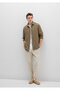 Pantaloni bej 0010481-70144