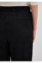 Black Trousers with Lace-Up Waist 1010945 -900 - 7