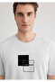 Black Printed T-Shirt Regular Fit / Regular Fit 0612543 -70793 - 6