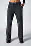 Women's Anthracite Washed Wide-Leg Tracksuit Bottoms 9895 - 3