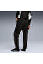 Short Woven Women's Black Trousers - 2