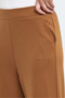 Verna I Women's Wide Leg Mustard Sweatpants with Pockets - 5