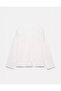 100% Cotton Oversize Fit Choco! Printed - Crew Neck Long Sleeve T-Shirt - 2