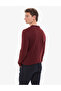 Burgundy Slim Fit Crew Neck Basic Knitwear Sweater 50314192-Vr014 - 6