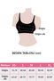 Women's Navy Blue Color Thick Strap Knitwear Crop Full Lycra Standard Size Smlxl Compatible Length 60 cm - 5