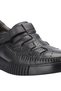 71661-H Pedro Black Men's Genuine Leather Shoes - 4