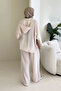 Piped Sports Set - Beige - 8
