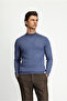 Half Turtleneck Regular Fit Wool Basic Knitted Sweater