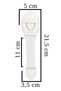 15 Pieces of Children, Baby Drawer, Cabinet, White Goods Safety Safety Protection Lock - Multi-Purpose Lock - 7