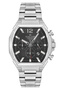 Sapphire Glass Sports Silver - Black Men's Watch Nc08-29430744-Abm