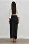 Woven Fabric Side-Tie Skirt - 2