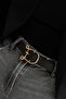 Silvana Gold Buckled Women's Belt - 2