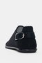 Relmor Mesh Detail Buckle Accessory Women's Shoes - Black - 5