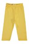 Small Size Score Printed 6-18 Months Leggings - Yellow