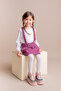 Liena Single Velcro Sequin Detailed Leather Girl's Boots Powder - 4