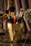 Makeup Organizer, Makeup Brush Holder, Makeup Organizer Set, Gold Antique Finish, Model 19
