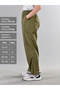 100% Cotton Linen Textured Elastic Waist Lace-Up Women's Daily Home Outdoor Sports Hajj Umrah Summer Large Size Trousers - 4
