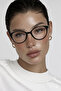 Gift Glasses+Black Cat Eye Bone Transparent Women Men Unisex Blue Light Protection Screen Goggle Eyeglasses - 4
