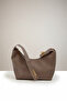 Zippered Gold Buckled Arm and Clutch Bag - 4