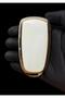Luxury 1St Quality Chery Tiggo 8 Pro Smart Key Case Cover White Gold - 2