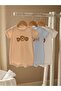 Short-Sleeved, Soft, Lightweight, and Breathable Summer Baby Boy Romper Set with Bottom Snap Fasteners - 2