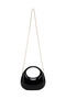 Women Acrylic Metallic Mini Clutch Bag in Black - 6