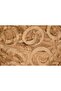 Vakko Model Gold Color Rope Curtain Ready Made Buttons Sewn on Rope Curtain 300*270 cm - 5