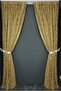 SULTAN 2 MODEL GOLD COLOR SINGLE WING ستارة خلفية مطوية مخيطة مسبقًا 300*260 سم - 7