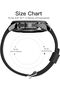 Silicone Watch Strap with Vertical Grain, 22mm Sport Replacement Band for Galaxy Watch - 5