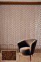 Polka Dot Model Bitter Brown Color Rope Curtain Ready-made Buttons Sewn Rope Curtain 300*280 cm