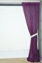 Dar Etek Purple Color Single Wing Ready-Made Pleated Background Curtain 75*260 cm - 5