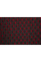 Pointed Double Color Burgundy Rope Curtain Ready Made Buttons Sewn on Rope Curtain 300*270 cm - 3