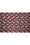 Vakko Claret Red Double Color Claret Red Rope Curtain Ready Made Buttons Sewn Rope Curtain 300*280 Cm - 5