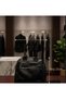 Black Multi-Compartment Soft Texture Faux Leather Shoulder and Hand Bag - 4