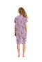 Front Buttoned Cotton Women's Nightgown Bpj1954 - 2