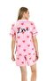 Heart Pattern Women's Shorts Pajama Set 1820 - 2