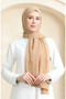 كريب شال مسطح 81077-07 فانيليا