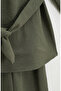Aerobin Fabric Tunic Trousers Double Set 4141-09 Light Green - 7