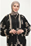 Balloon Sleeve Dress 4091-05 Black - 5