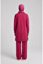 Slit Detailed Tracksuit Set 3083-07 Fuchsia - 4