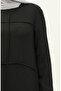 Aerobin Fabric Ruched Dress 6595-04 Black - 4