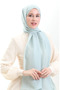 Madame Mary French Voile Shawl 19099-26 Water Green