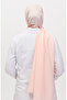 Madame Mary Damla Jacquard Shawl 19085-12 Salmon - 4