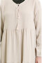 Muslin Dress 6050-06 Cream - 5