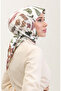 وشاح منقوش 70289-06 أخضر مينك - 2
