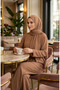 Aerobin Fabric Tunic Trousers Double Suit 4141-08 Camel - 2